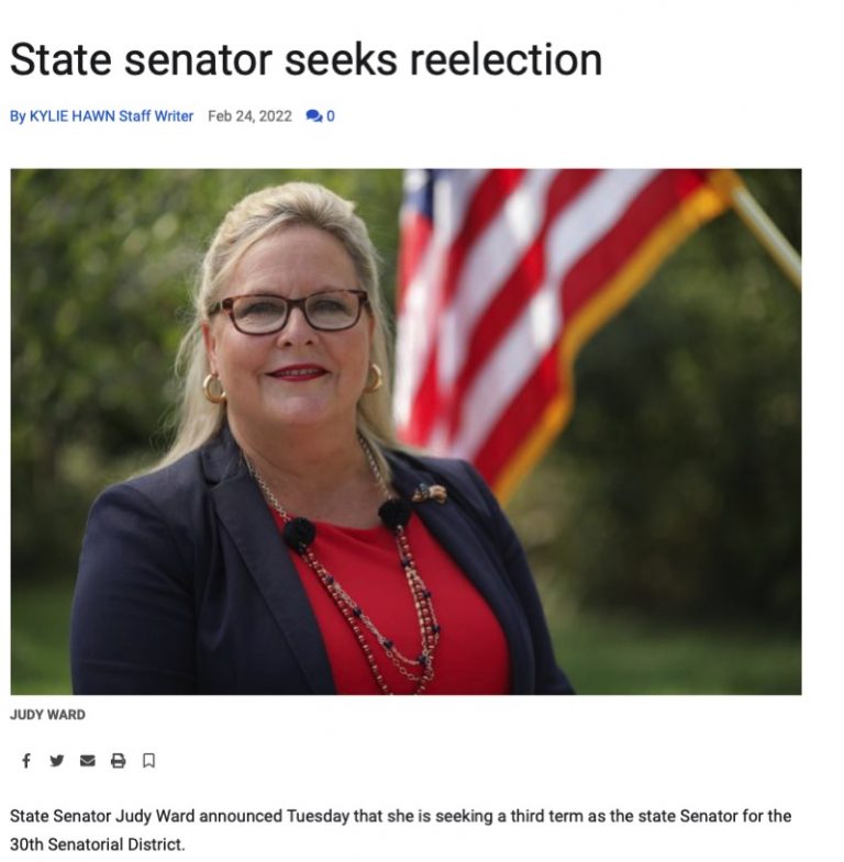 News Judy Ward for PA State Senate